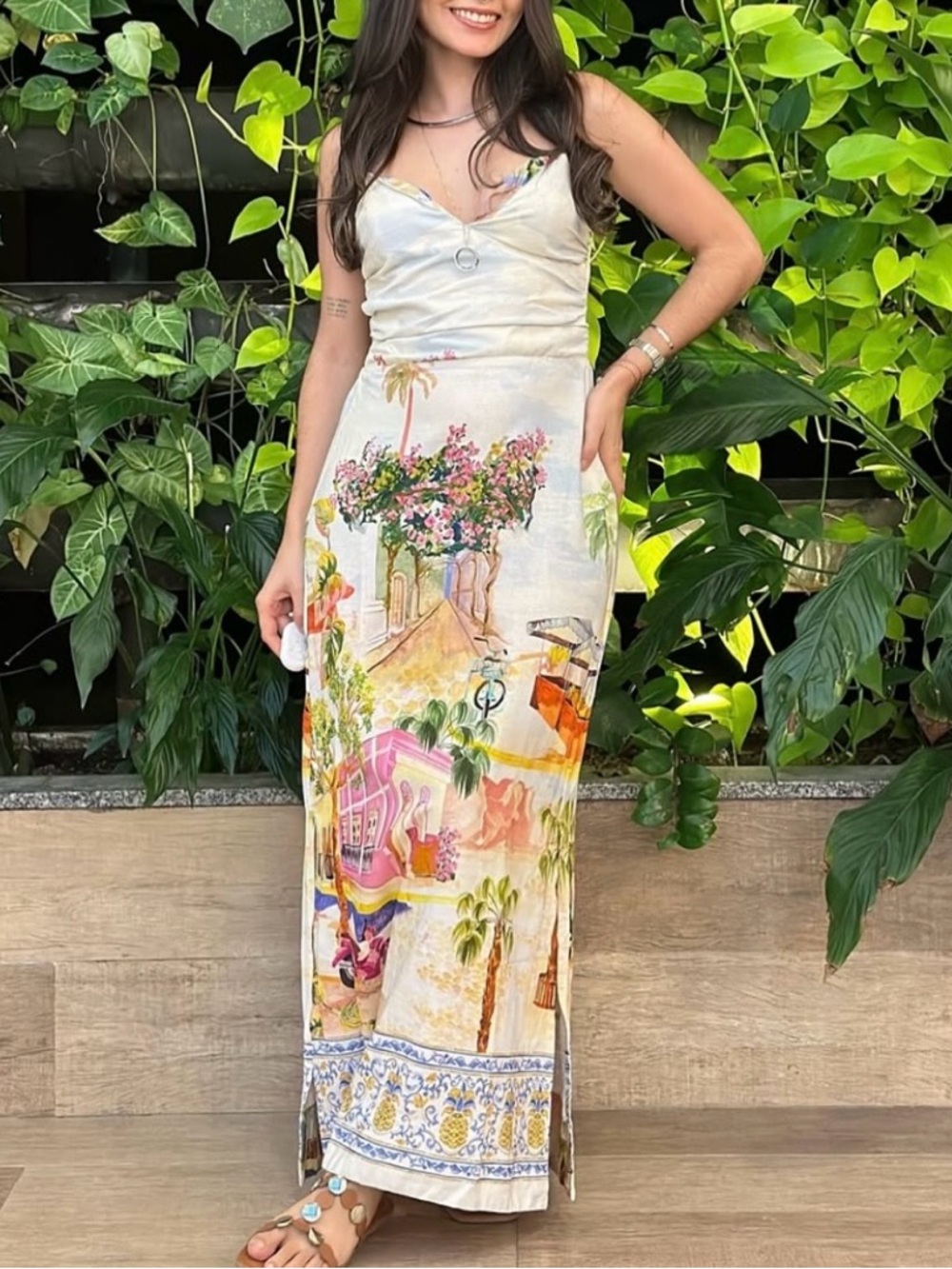 FARM Rio Aracati Maxi Dress Size S